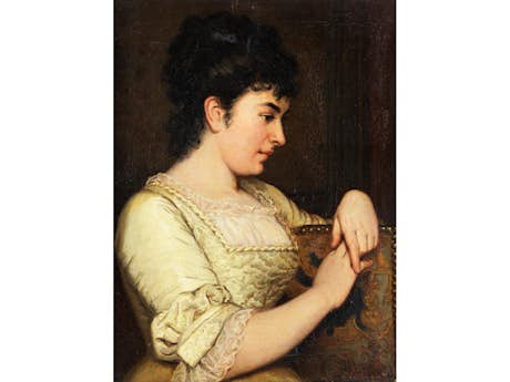R. F. Peckham, Maler des 19. Jahrhunderts